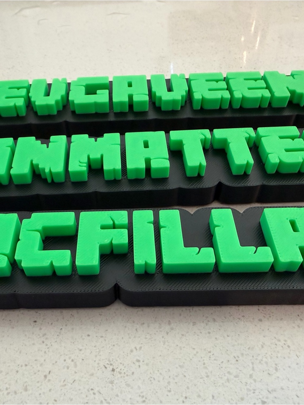 Minecraft Customized Keychains Names - Picture 3 of 6